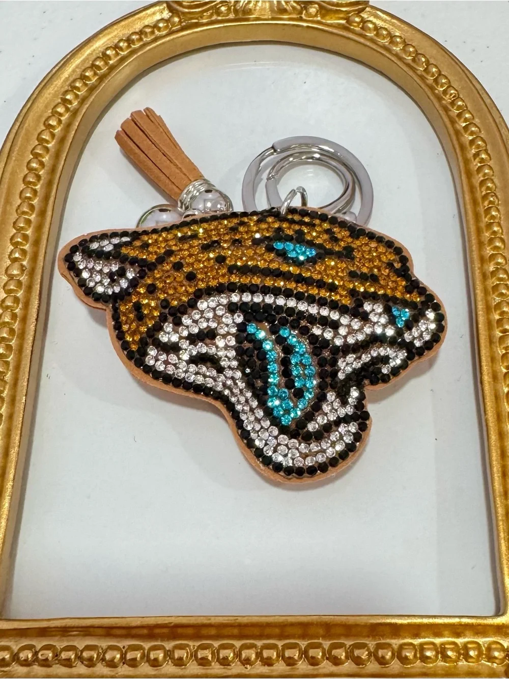 New Crystal Jaguar Keychain/Bag Chain